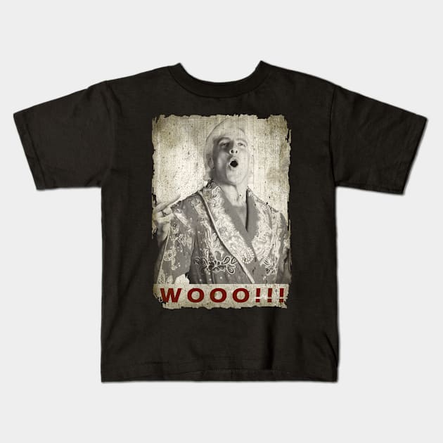 Wooo Ric Fvck wooo Kids T-Shirt by WHITE ANGEL STUDIO